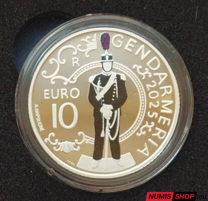 10 euro San Marino 2025 - Gendameria - PROOF