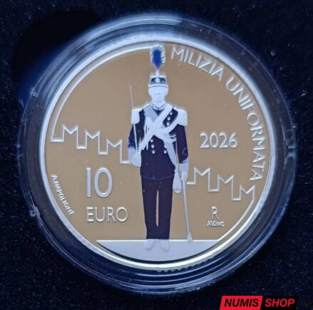 10 euro San Marino 2026 - Milizia Uniformata - PROOF