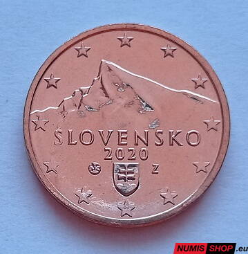 5 cent Slovensko 2020 - UNC 
