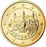 50 cent Slovensko 2009 - UNC 
