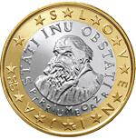 1 euro Slovinsko 2007 - UNC 