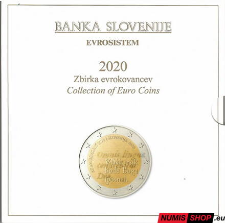 Sada Slovinsko 2020 + 2 euro + 3 euro