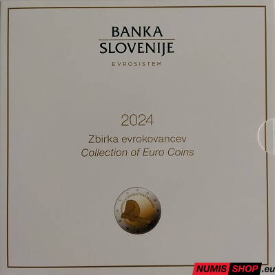 Sada Slovinsko 2024 + 2 euro + 3 euro