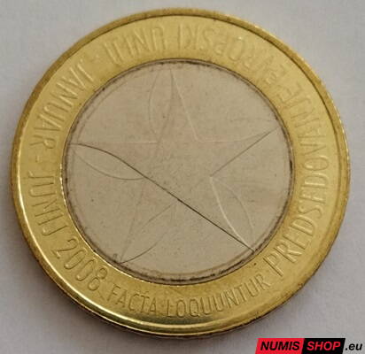 Slovinsko 3 euro 2008 - Predsedníctvo - UNC
