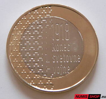 Slovinsko 3 euro 2018 - Koniec 1 sv. vojny - UNC