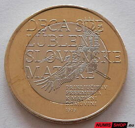 Slovinsko 3 euro 2019 - Prekmurje - UNC