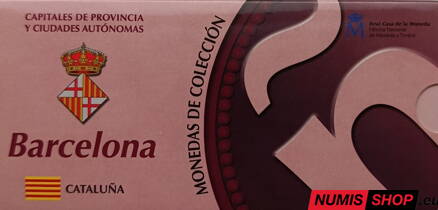 Španielsko 5 euro 2010 - Barcelona - PROOF