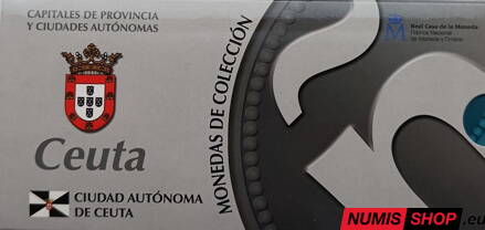 Španielsko 5 euro 2010 - Ceuta - PROOF