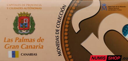 Španielsko 5 euro 2010 - Las Palmas de Gran Canaria - PROOF