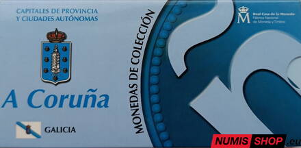 Španielsko 5 euro 2011 - A Coruňa - PROOF