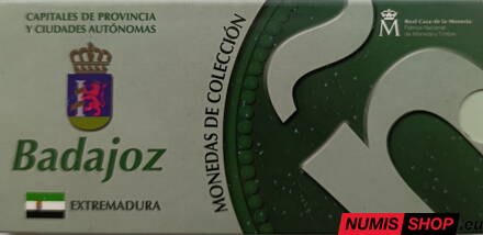 Španielsko 5 euro 2011 - Barajoz - PROOF