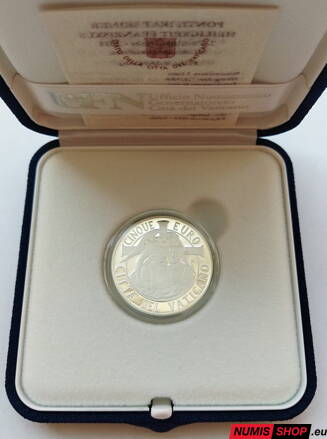 5 euro Vatikán 2014 - World Day of Peace - PROOF
