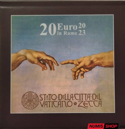 20 euro Vatikán 2023 - Stvorenie Adama