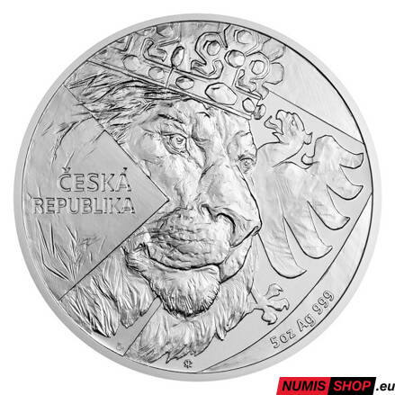 Česká republika - 5 oz Český lev - 2024