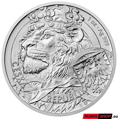 Česká republika - 1 oz Český lev - 2025