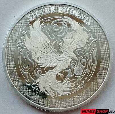 Niue - 1 oz - 2 dollars - Silver Phoenix 2025 - proof - investičné striebro