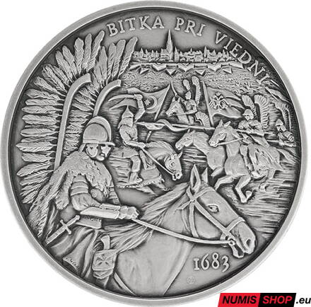 Niue - 2 dolllars - 2024 -  Bitka pri Viedni