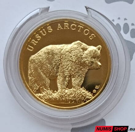 Niue - 250 dollars - 2022 - 1 oz Au - Medveď