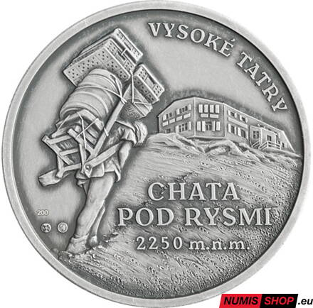 Strieborná medaila - Horské chaty na Slovensku - Chata pod Rysmi