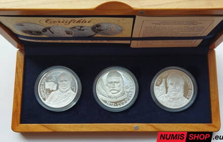 Nezrealizované motívy + 10 eur 2015 - Ľudovít Štúr PROOF - trojkazeta