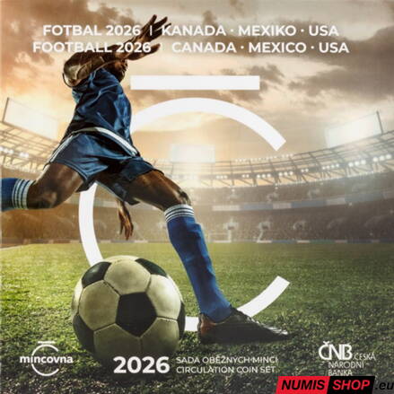 Sada mincí ČR 2026 - Futbal - FIFA WORLD CUP 2026