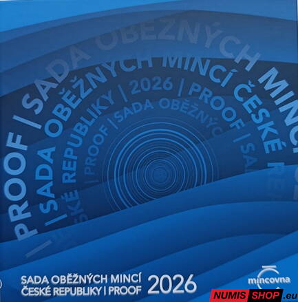 Sada mincí ČR 2026 - PROOF