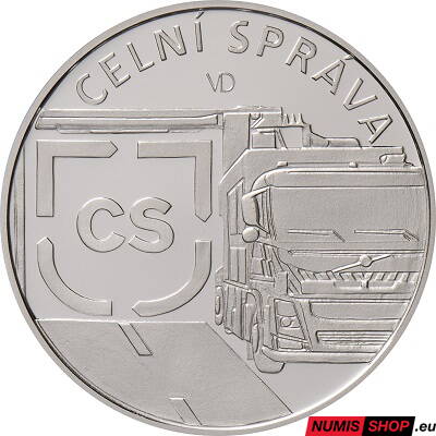 100 Kč ČR 2025 - Celní správa - PROOF