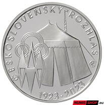 200 Kč ČR 2023 - Československý rozhlas - PROOF