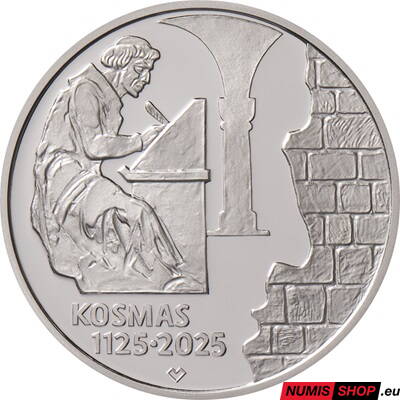 200 Kč ČR 2025 - Kronikář Kosmas - BK 200 Kč ČR 2025 - Kronikář Kosmas - BK