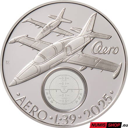 500 Kč ČR 2025 - Letoun Aero L-39 - BK