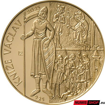 10 000 Kč Česká republika 2025 - Kníže Václav - PROOF