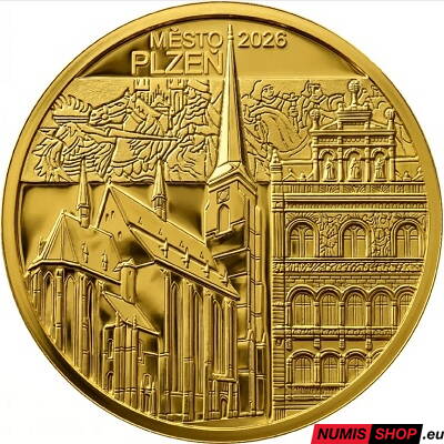 5000 Kč Česká republika 2026 - Plzeň - PROOF