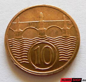 10 halier - ČSR - 1934