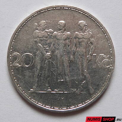 20 Kčs - ČSR - 1934