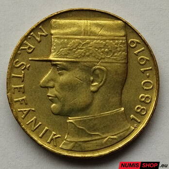 10 korún - Československo - 1991 - M. R. Štefánik