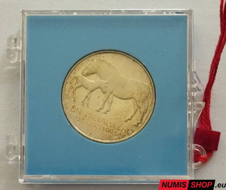 50 Kčs ČSSR 1987 - Zachovanie chovu koňa Převalského - PROOF