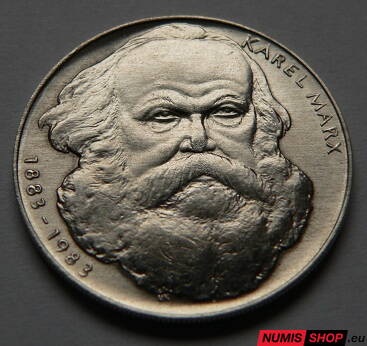100 Kčs ČSSR 1983 - Karl Marx