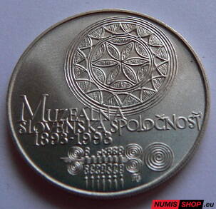 100 Kčs ČSFR 1993 - Muzeálna spoločnosť