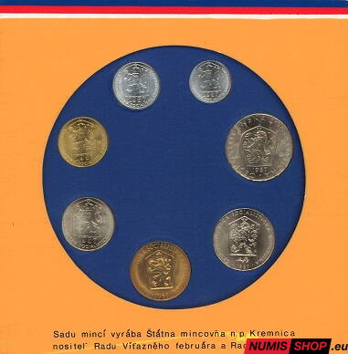Sada mincí ČSSR 1986