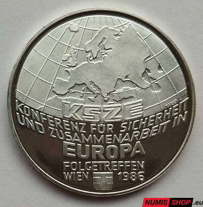 Rakúsko - 1986 - 500 Schilling - Európska konferencia o bezpečnosti a spolupráci vo Viedni - PROOF