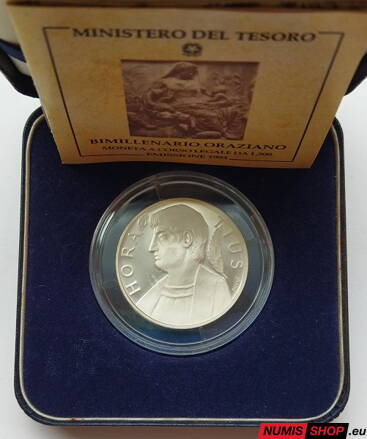 500 lír Taliansko - 1993 - Horatio - proof