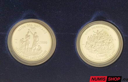 Vatikán - 2 x 10 000 lír - 1996 - Svätý rok - Anno Santo - PROOF