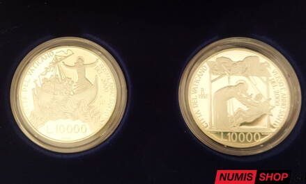 Vatikán - 2 x 10 000 lír - 1997 - Svätý rok - Anno Santo - PROOF