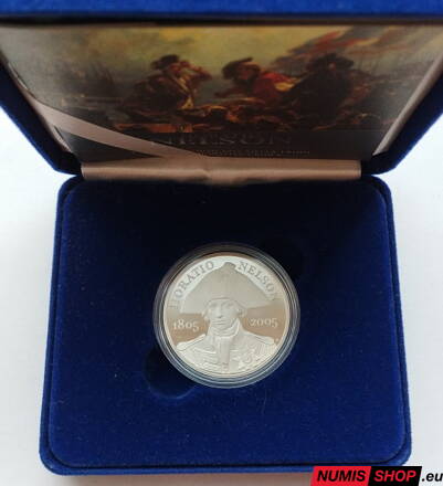 5 pounds Veľká Británia - 2005 - Horatio Nelson - PROOF