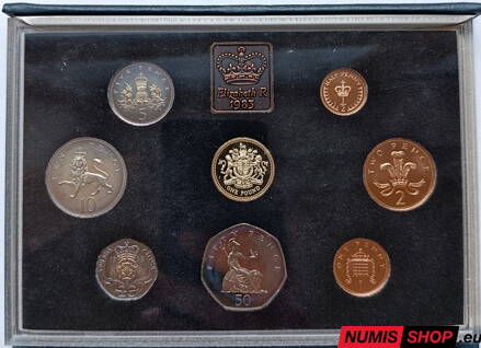 Sada Veľká Británia 1983 proof Sada Veľká Británia 1983 proof