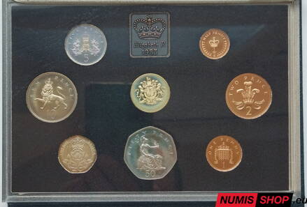Sada Veľká Británia 1983 PROOF