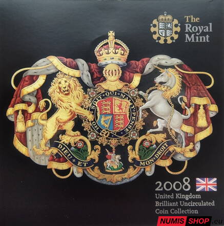 Sada Veľká Británia 2008 BU