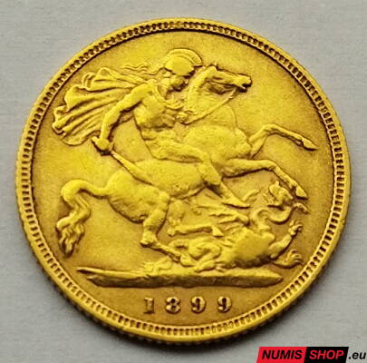 Veľká Británia - Half sovereign - 1899