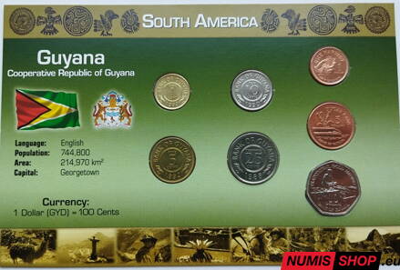 Guyana - sada mincí mix - UNC