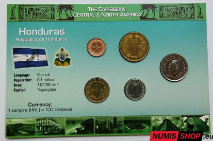 Honduras - sada mincí mix - UNC